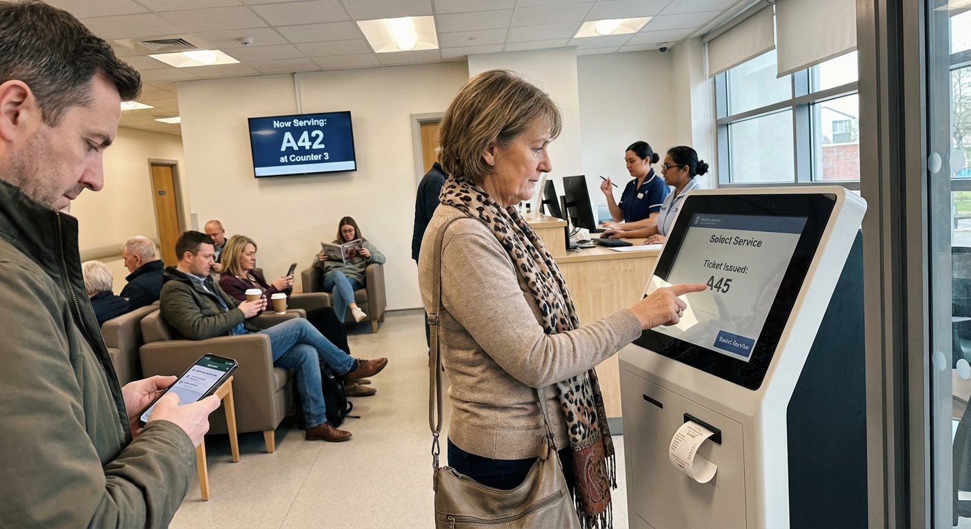 Ticket Dispenser Machine: Queue Management Systems - DFY Vending