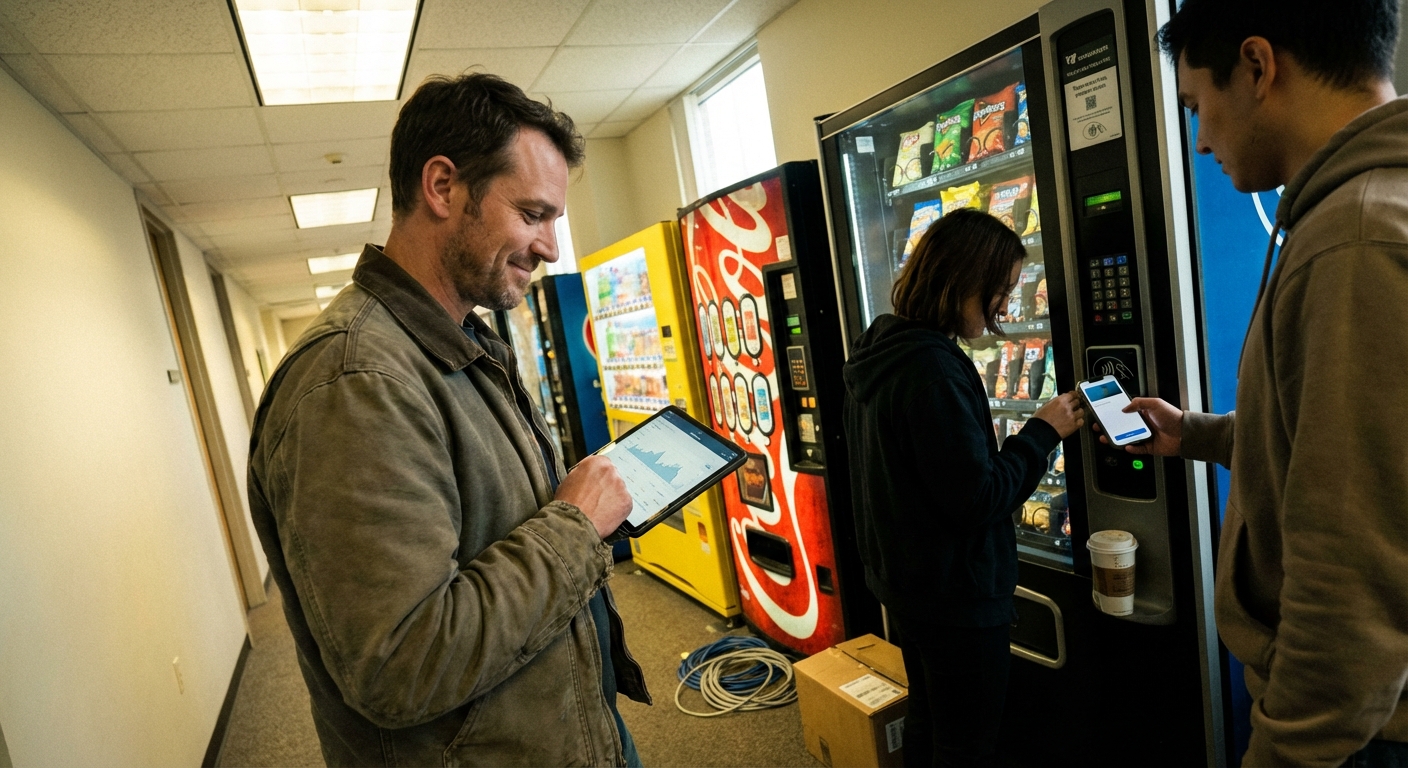 Vending Machine Wallets Contactless Payment Vending Machine: NFC and Mobile Wallets - DFY Vending